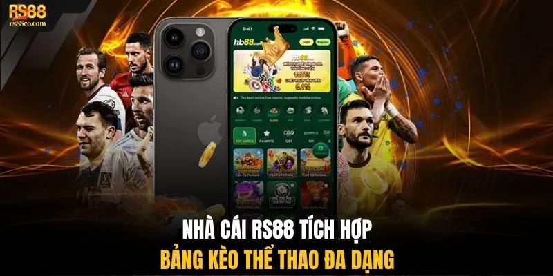 Nhà cái RS88 tích hợp bảng kèo thể thao đa dạng
