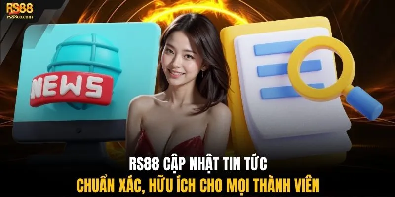 RS88 cập nhật tin tức chuẩn xác, hữu ích cho mọi thành viên
