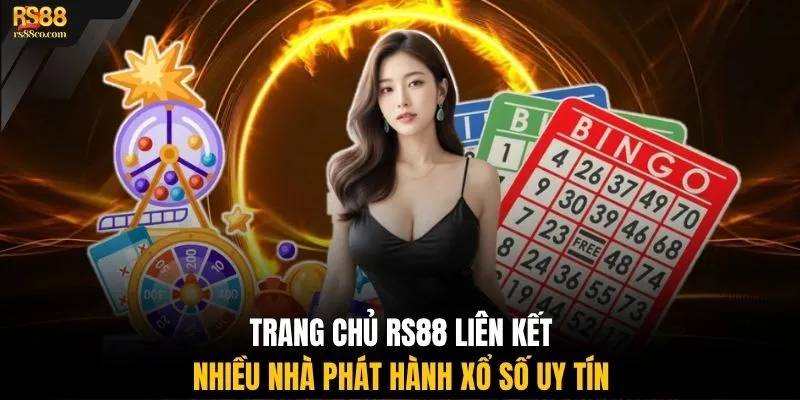 Trang chủ RS88 liên kết nhiều nhà phát hành xổ số uy tín
